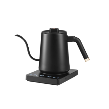ZeroHero WuMing Gooseneck Kettle - Electric Kettle with Temperature Control - 600 ml - Black