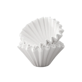 ZeroHero Basket Paper Filter 185 - flat-bottom paper filters - 1-4 cups - 50pcs