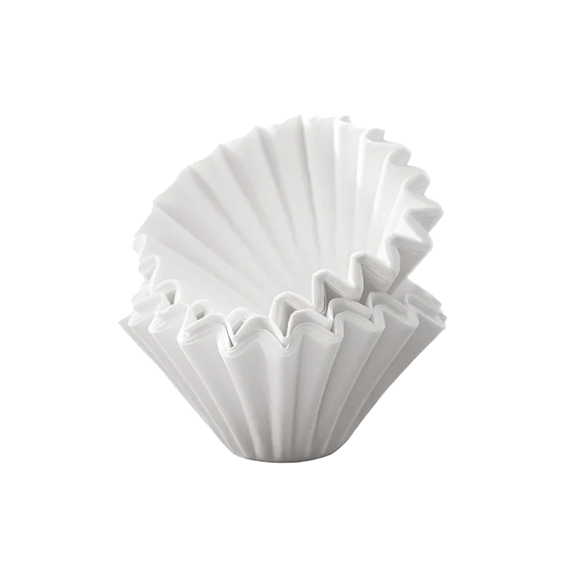 ZeroHero Basket Paper Filter 185 - flat-bottom paper filters - 1-4 cups - 50pcs