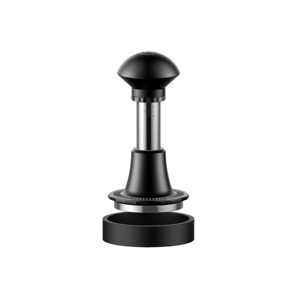 ZeroHero Sword Press Adjustment Espresso Tamper - with pressure adjustment - 58.5 mm - black