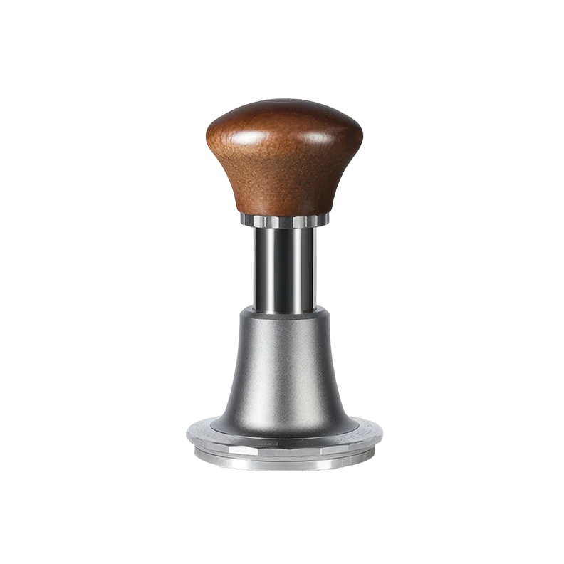 ZeroHero Sword Calibrated Espresso Tamper - ripple base - 58.5 mm - wood (walnut)
