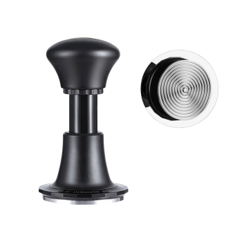 ZeroHero Sword Calibrated Espresso Tamper - ripple base - 58.5 mm - black
