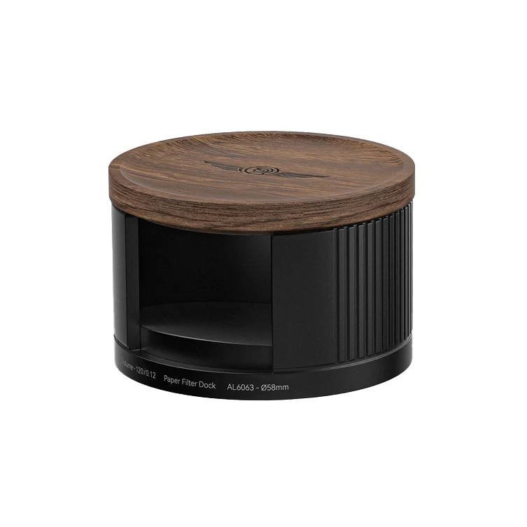 ZeroHero Espresso Paper Filter Dock – Black