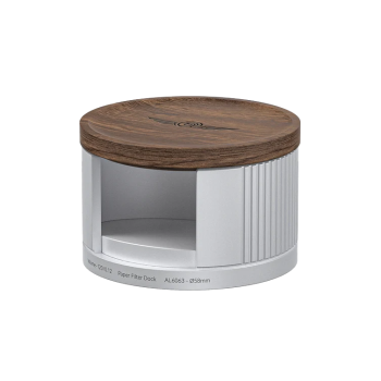 ZeroHero Espresso Paper Filter Dock – Silver