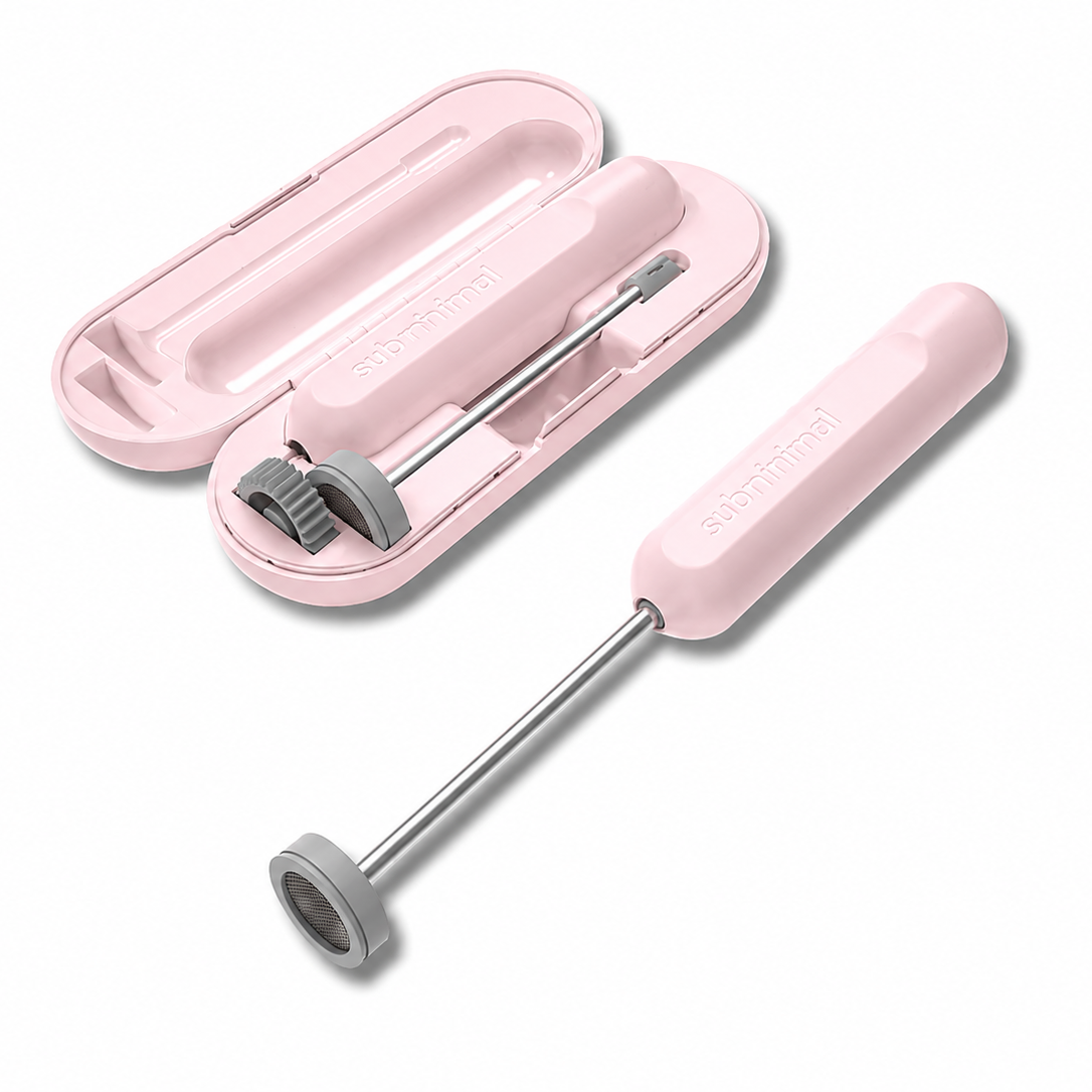 Subminimal NanoFoamer GO Milk Frother - Pink