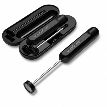 Subminimal NanoFoamer GO Milk Frother - Black