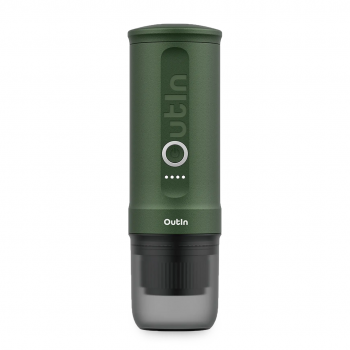 Outin Nano Portable Espresso Machine - Forest Green (used)