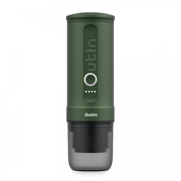 Outin Nano Portable Espresso Machine - Forest Green (used)