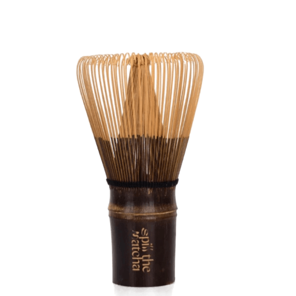 Shin Chasen Matcha Whisk - Dark Bamboo Whisk