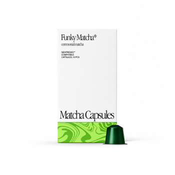 Funky Matcha Ceremonial Matcha Capsules, 10-pack
