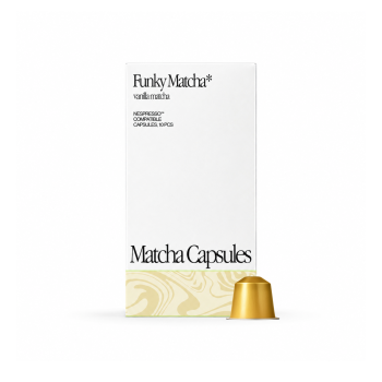 Funky Matcha Vanilla Matcha Capsules - 10 capsules