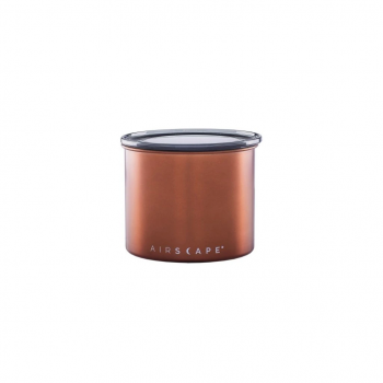 Airscape coffee container 250 g - Brushed Cooper