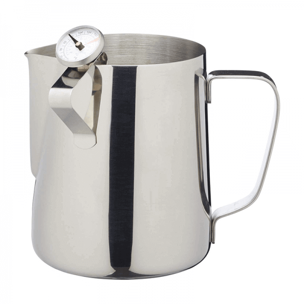 Le’Xpress Stainless Steel Milk 600ml Frother Jug with Thermometer