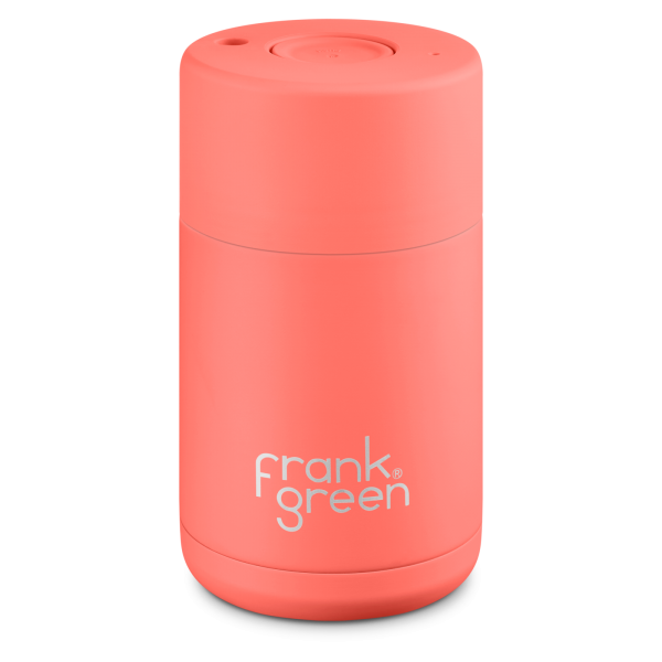 Frank Green Ceramic 295 ml stainless steel - living coral