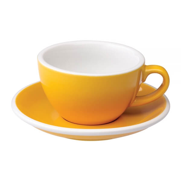Loveramics Egg - Cappuccino 200 ml - Yellow
