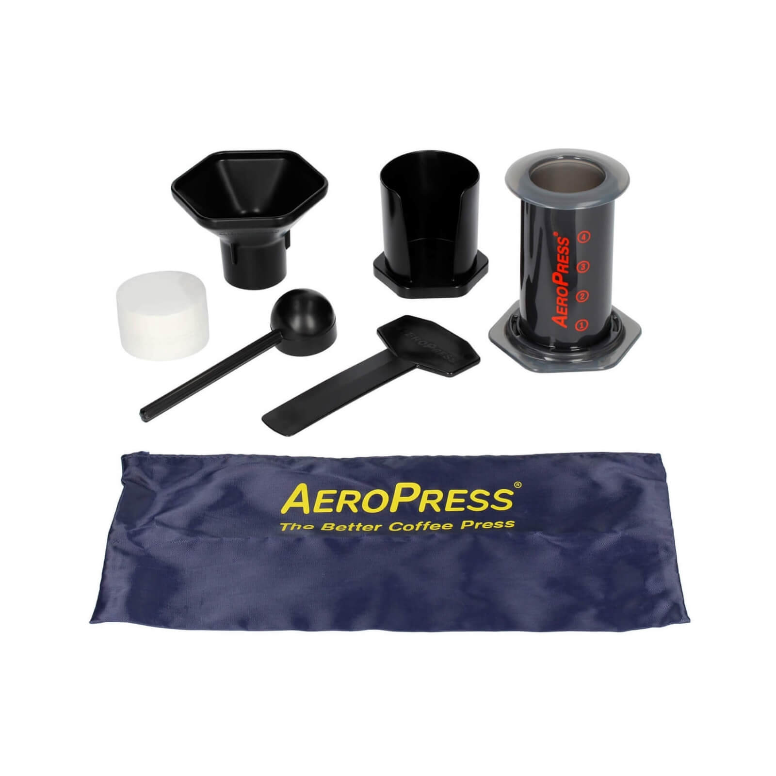 AeroPress Aerobie with travel pack