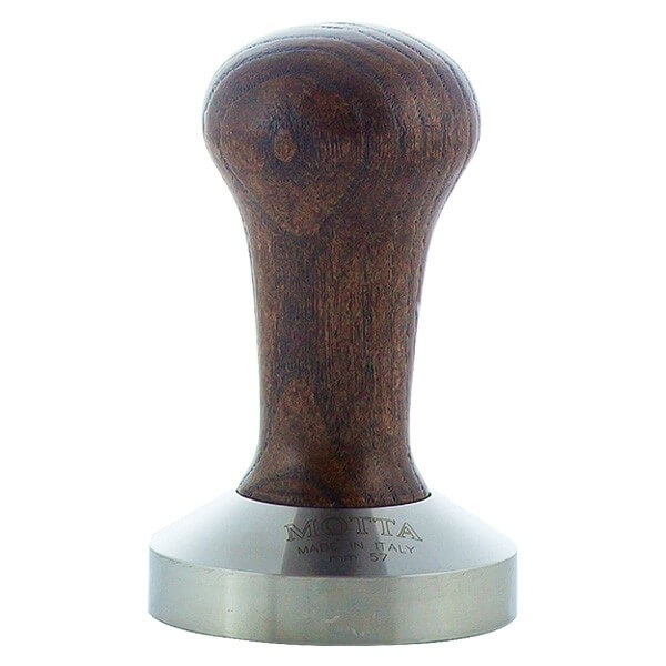 Tamper Motta 57mm - stainless steel - wood