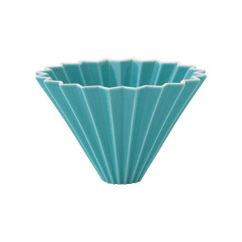 Origami dripper ceramic S - turquoise