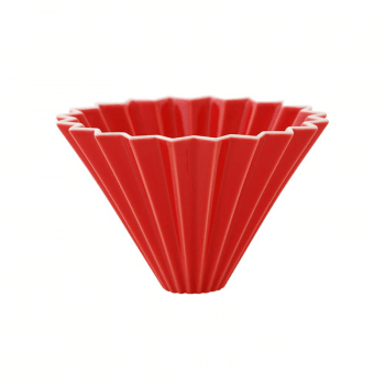 Origami dripper ceramic S - red
