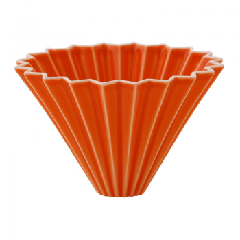 Origami dripper ceramic M - orange