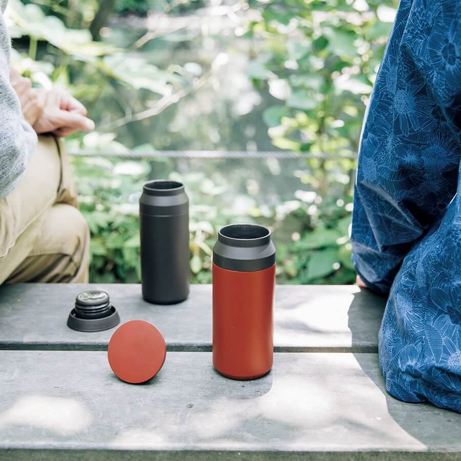 Travel Tumbler Red 500ml - Kinto - Espresso Gear