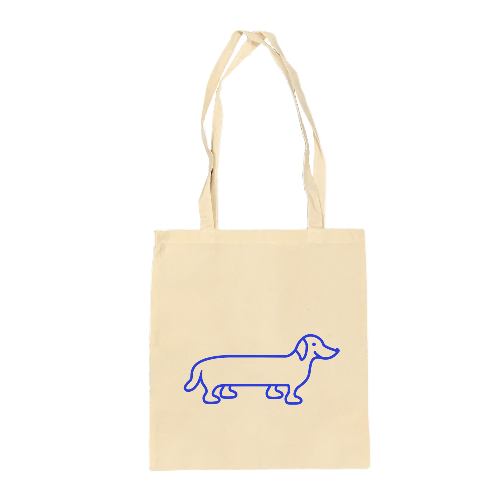 The naughty dog ​​canvas bag