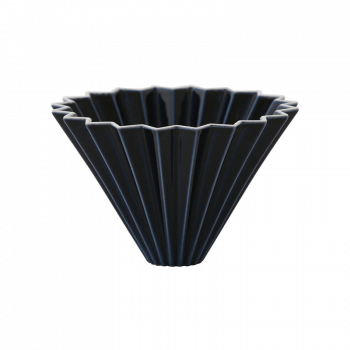 Origami dripper ceramic S - dark blue