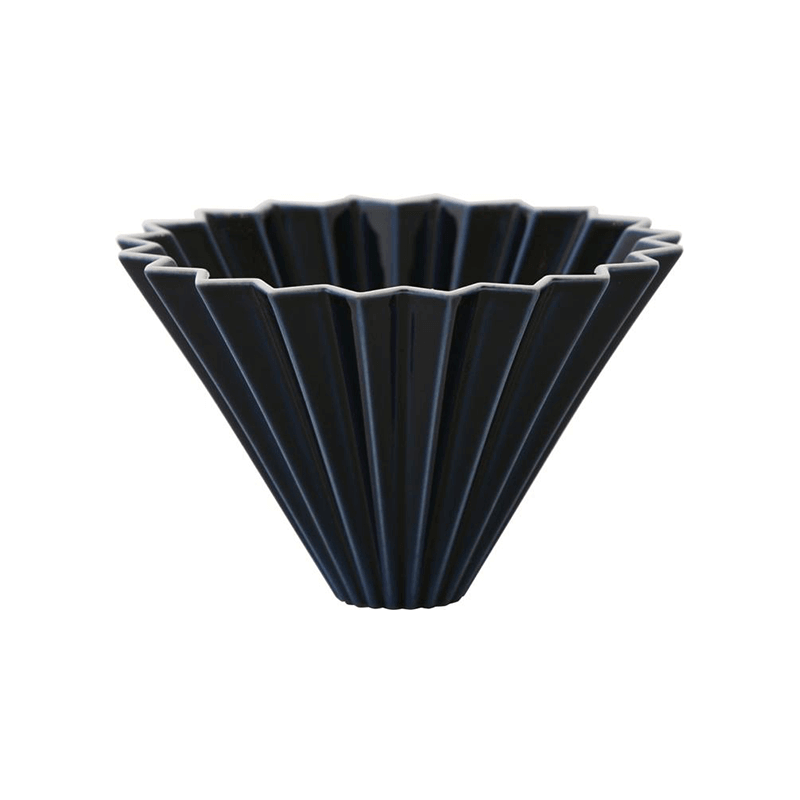 Origami dripper ceramic S - dark blue