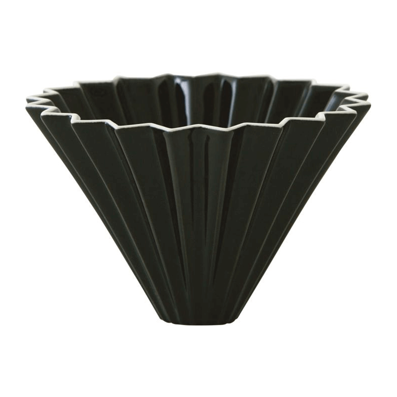 Origami dripper ceramic M - black