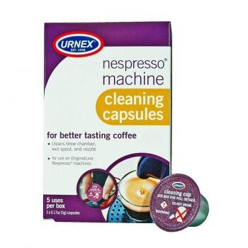 Nespresso cleaning capsules for coffee machines