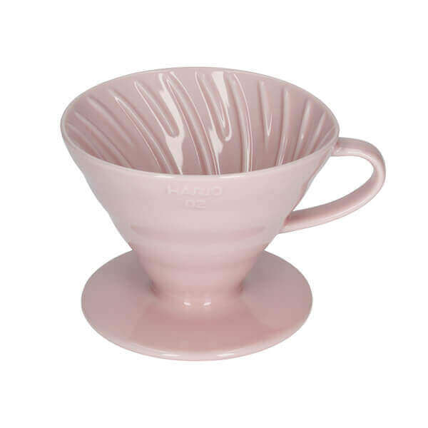 Dripper Hario V60-02 - ceramic pink + 40 filters