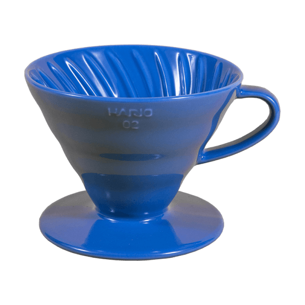 Dripper Hario V60-02 - ceramic blue + 40 filters