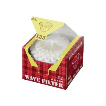 Paper filters Kalita Wave 185 - bleached - box of 50 pcs
