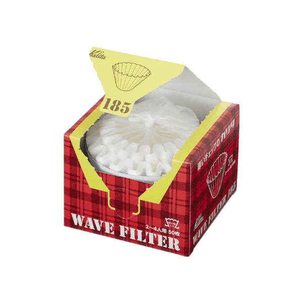 Paper filters Kalita Wave 185 - bleached - box of 50 pcs