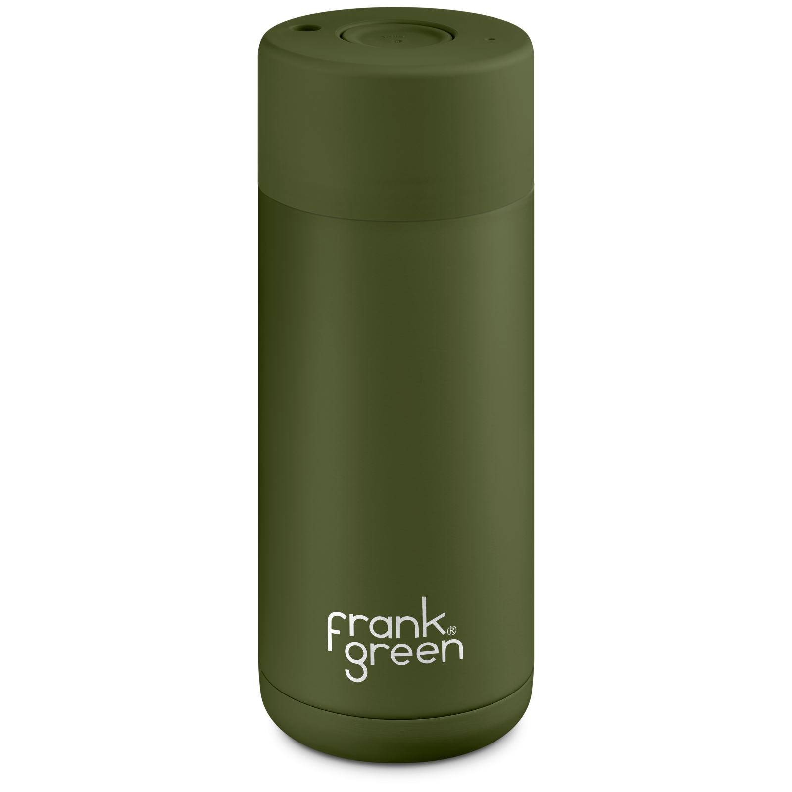 Frank Green Ceramic 475 ml stainless - khaki