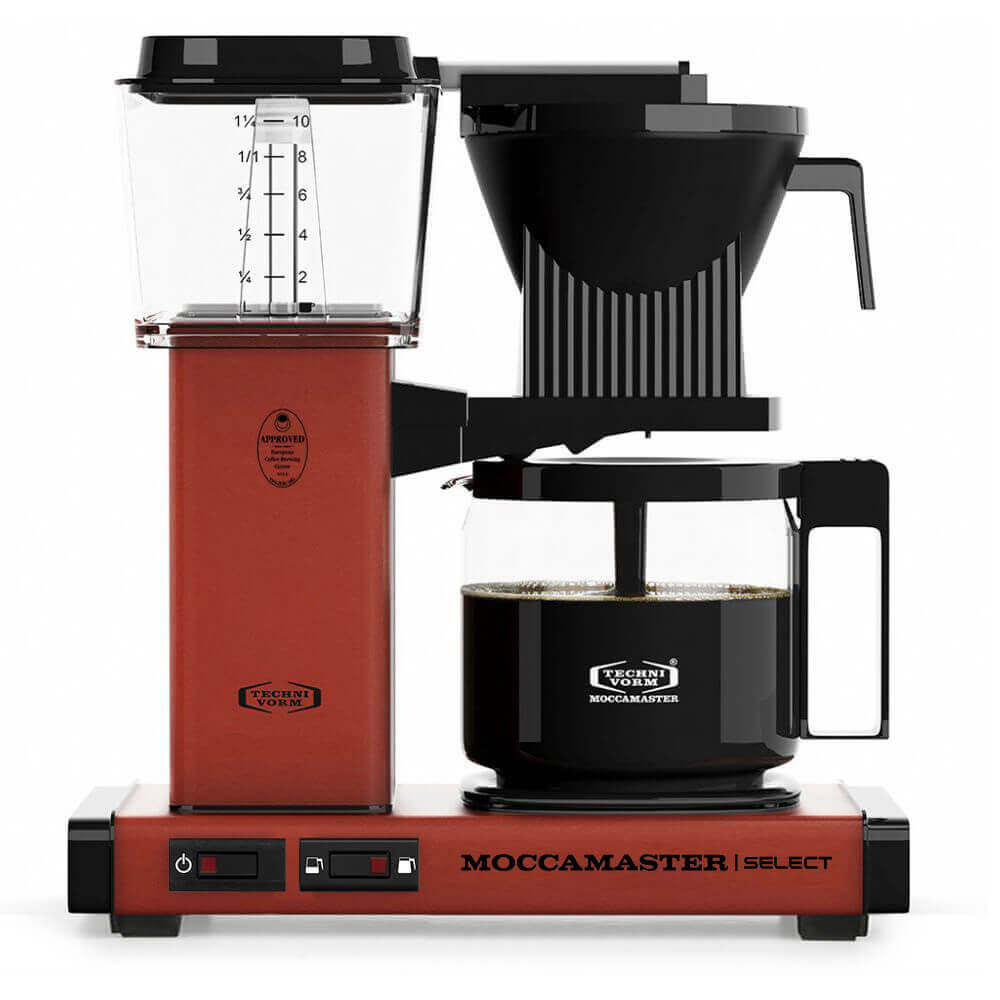 Moccamaster KBG 741 SELECT Technivorm - brick red