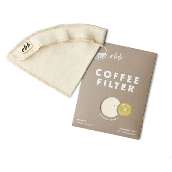 Ebb replacement fabric filters for Chemex 6-10 cups