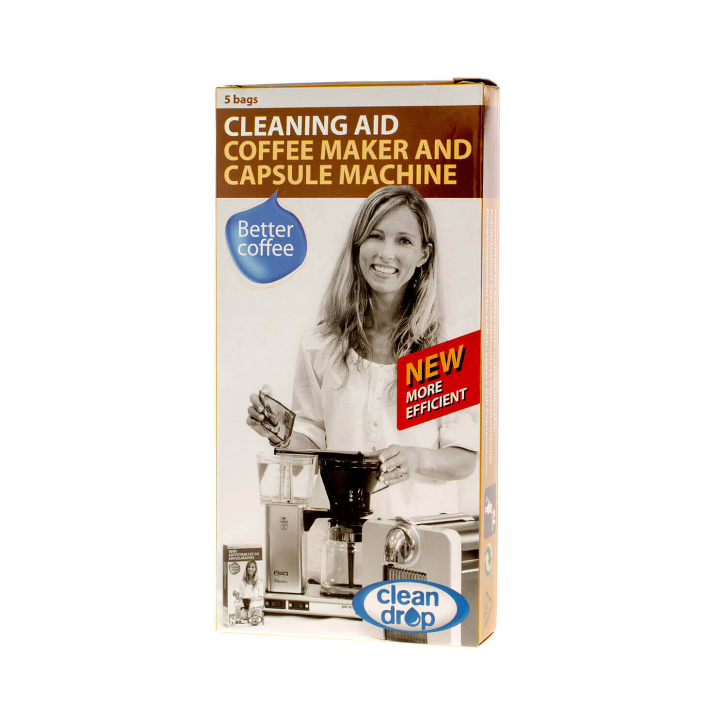 Clean Drop - Cleaning Aid - cleaning agent for Moccamaster coffee machines