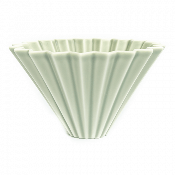 Origami dripper ceramic M - matt green
