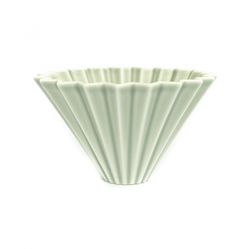 Origami dripper ceramic S - matt green