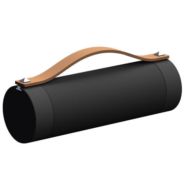 Asobu travel thermos Clutch & Go - black 410 ml