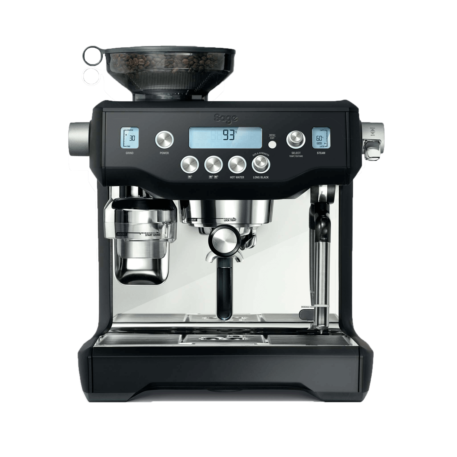 SAGE SES980BTR - THE ORACLE™ espresso coffee machine - matte black