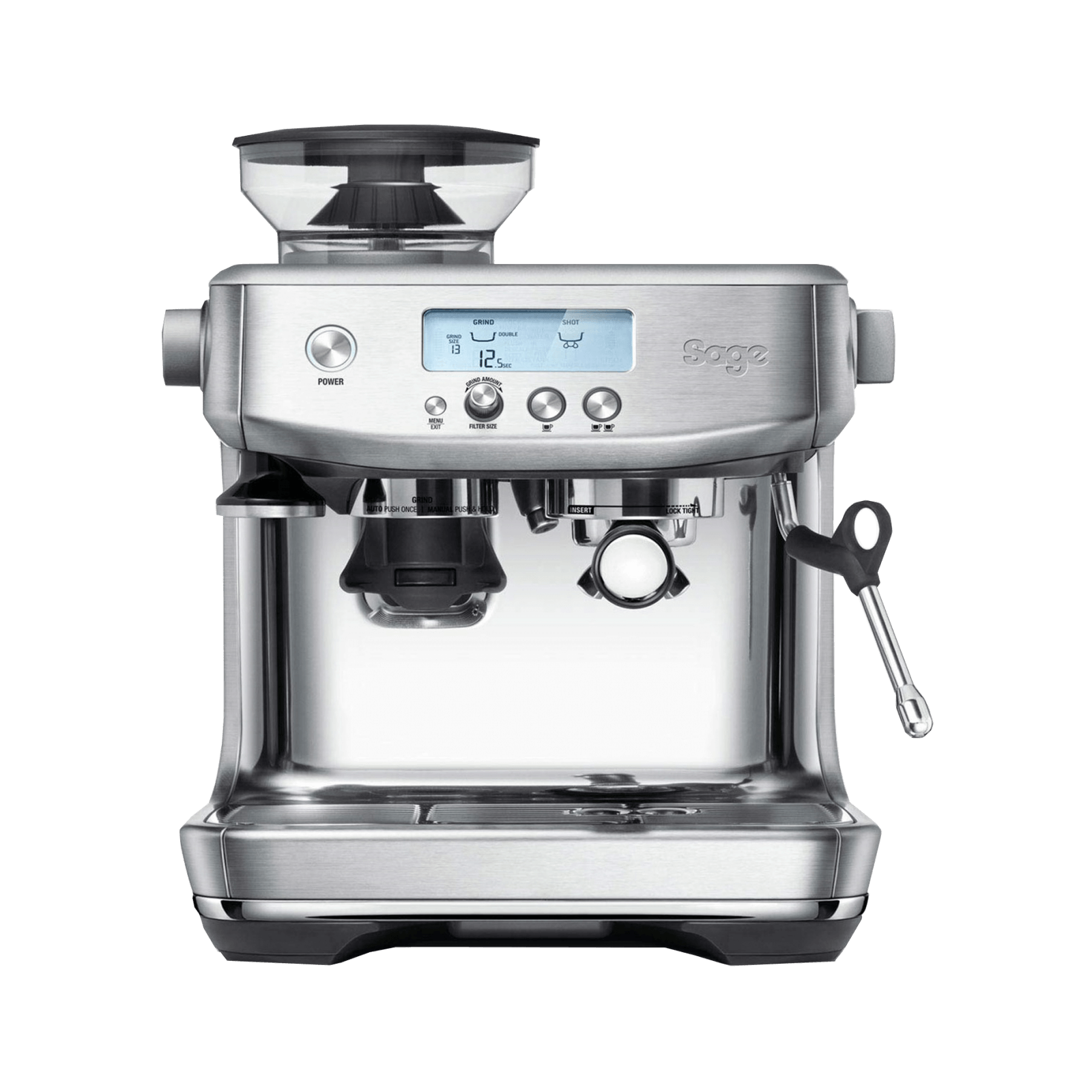 SAGE SES878BSS - THE BARISTA PRO™ Espresso Machine - Silver