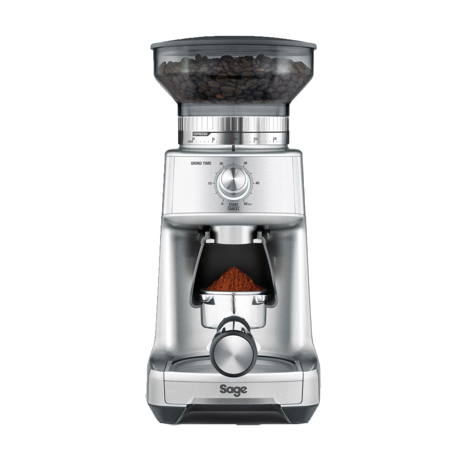SAGE BCG600SIL - THE DOSE CONTROL PRO electric coffee grinder - silver