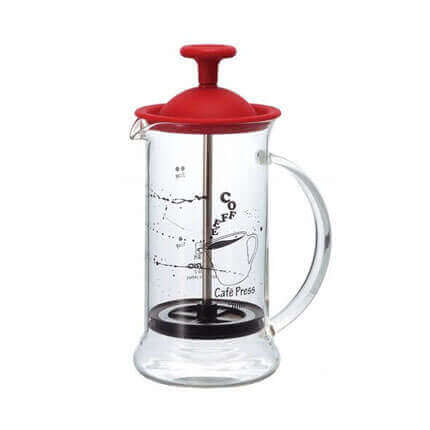 French Press Hario Slim S - 240 ml red
