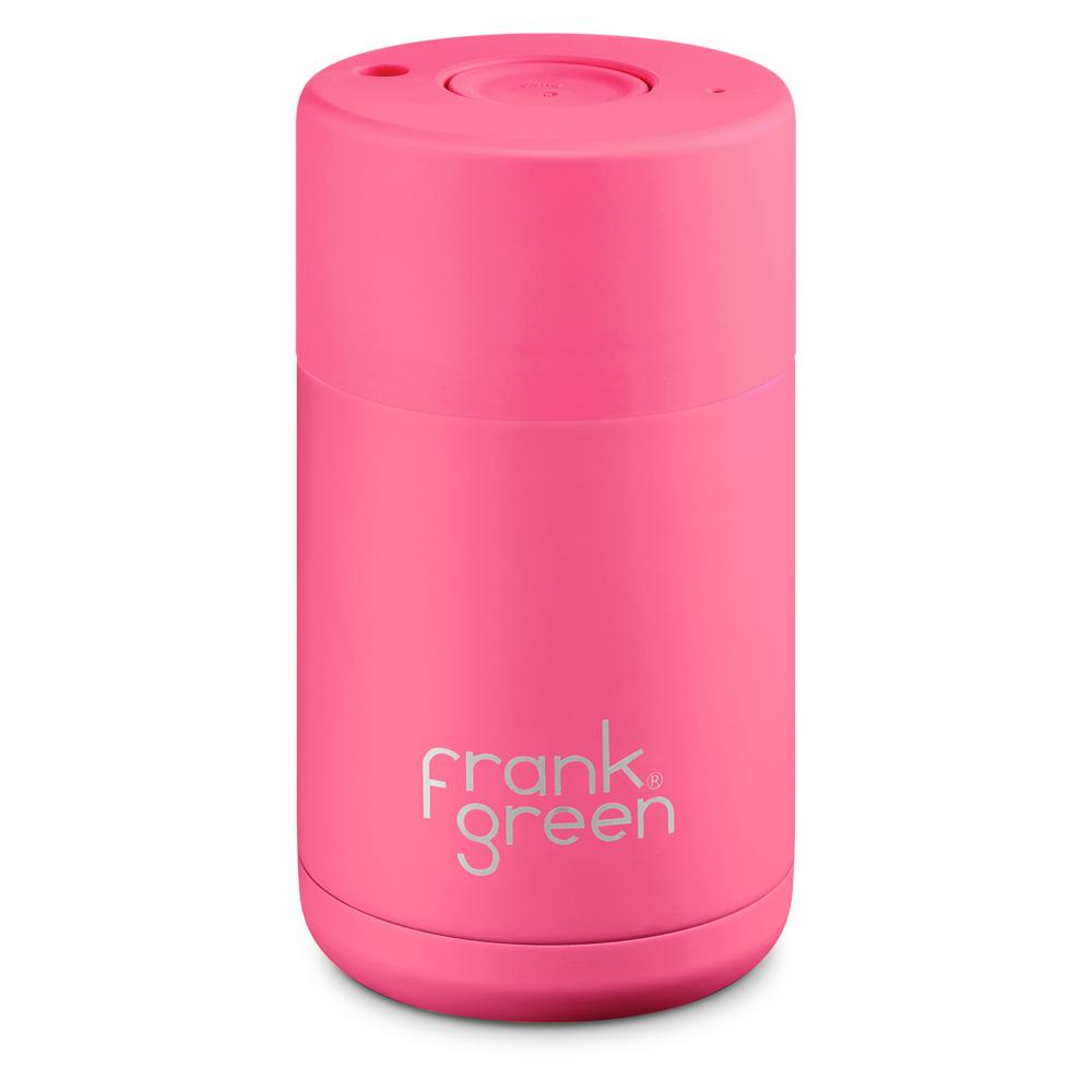 Frank Green Ceramic 295 ml stainless steel - neon pink