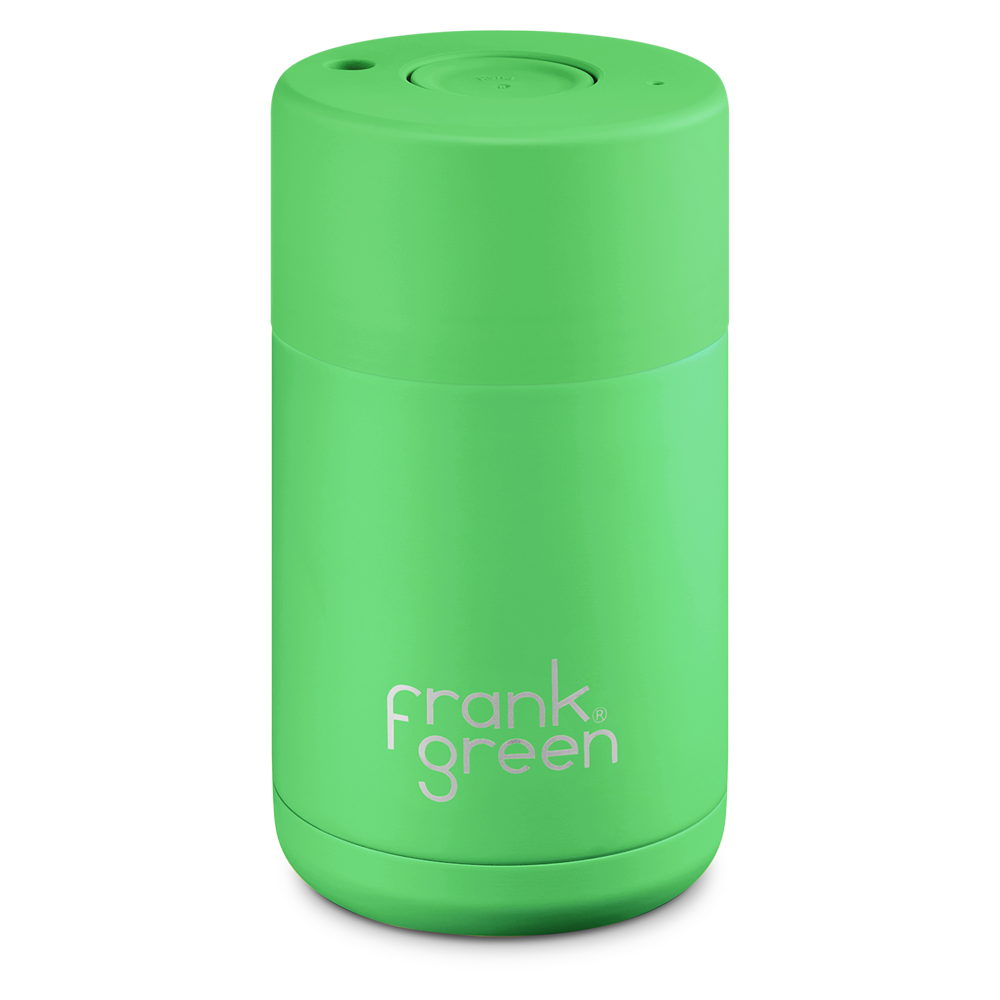 Frank Green Ceramic 295 ml stainless steel - neon green