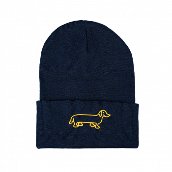 The Naughty Dog cap with brim - blue