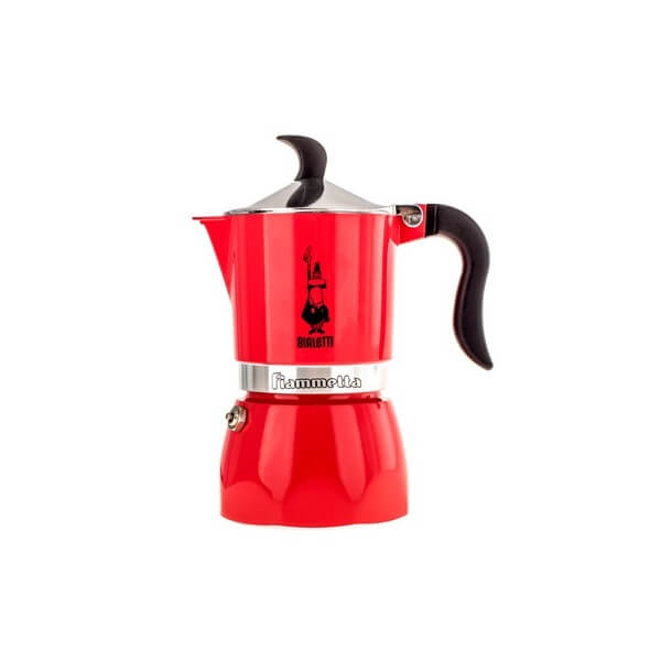 Bialetti Fiammetta moka pot - 3 cups salmon