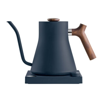 Fellow Stagg ECG 0.9l - blue kettle with wooden handle